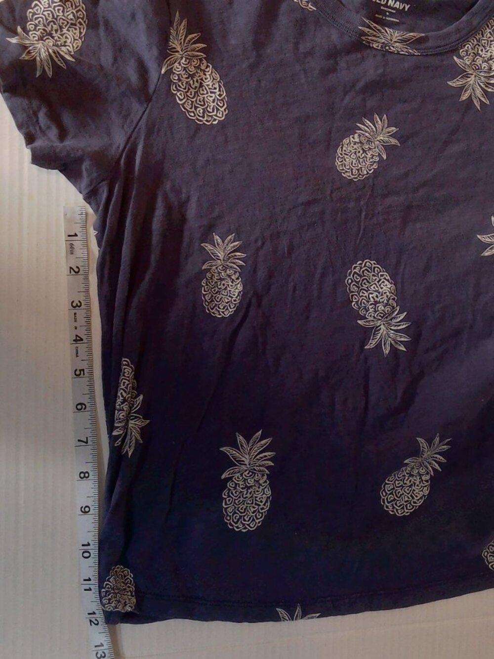 Old Navy Pineapple Print "Everywear" Tee - Picture 7 of 11